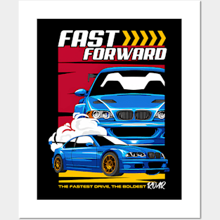 Gtr E46 Fast Forward Posters and Art